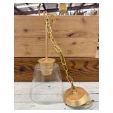 Gold Matte Finish Light Fixture Pendant Light