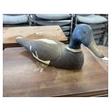 Joe Rice Wood Carved Duck Hand Painted Decoy