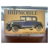 Metal Sign Hupmobile "A Complete Line of Sixes"