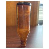 Vintage Amber Glass Bottle Certo Pectin Measuring