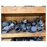 Shelf lot of carburetor auto parts