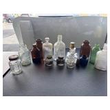Collection of Misc Glass Bottles.