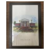 Watercolor Print of The Lyceum Building at the