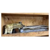 Shelf lot of different size gaskets AUTO PARTS