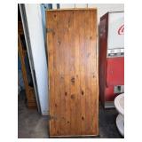 Beautiful Handmade Solid Wood Table Top, Has Glass