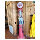 Authentic TEXACO Gasoline Pump Restored into Gum