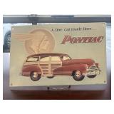 Metal Tin Sign for 1948 Pontiac Deluxe