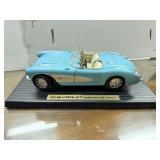 1957 Chevrolet Corvette Turquoise Blue Die-Cast