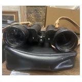 Pair of Vintage Binoculars With Original Carry Bag