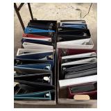 36 three ring binder bundle.