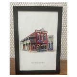Framed Art Print of Square Books in Oxford