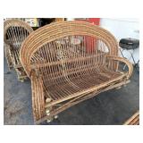 Larger Handmade Wood Branch Bench Sofa Rustic