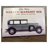 Metal advertising metal sign for 1929 ï¿½The New