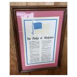 Framed text attributed to Red Skelton, where a