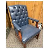 Hancock & Moore "Jefferson" tufted arm chair with
