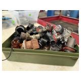 Bin Full of Automotive Light Bulbs, Assorted