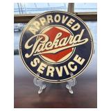 Reproduction "Approved Packard Service" porcelain
