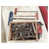 Bin Full of Allen Wrenches/Hex Keys, Assorted
