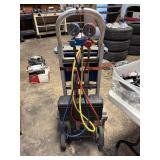 Make shift air conditioning refrigerant charging