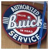 Round Porcelain sign advertising ï¿½Authorized