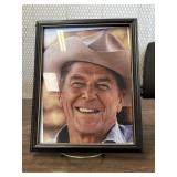 Framed well known, iconic photograph of Ronald