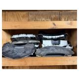 Shelf lot of clusters auto parts