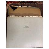 2 sets of file organizers.