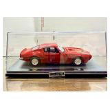 Red Die Cast Trans-AM in Plastic Display Case