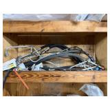 Shelf lot of automobile air conditioning parts