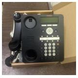 Box of Vintage Telephones Including Avaya, and