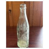Vintage 7oz Soda Bottle E. Milde Bottling Works