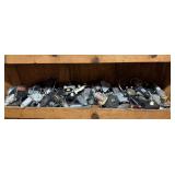 Shelf lot of electric door locks and motor pieces