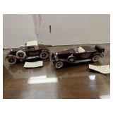 2 Die-Cast Model Roaster Cars with Tags In Tact