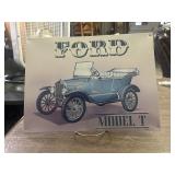 Metal Advertising Sign Ford Model T