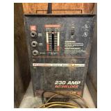 230 amp AC welder comes with the welding cables