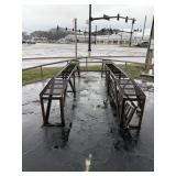 Heavy Duty Metal Car Auto Ramp Car Lot Display