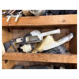 Shelf lot of reserve jugs for water fluid auto