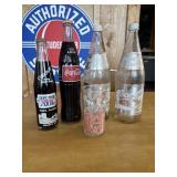 Vintage Coca-Cola Glass Bottles, and Collectable