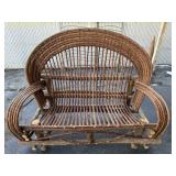 Handmade Wood Branch Bench Sofa Rustic Furniture