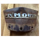 Vintage Plymouth Nose Emblem or Center Grille