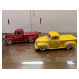 JADA Toys 2 Die Cast Model Toy Trucks 1/24 Scale.