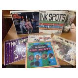 Lot of Vintage Ink Spots Vinyl Records. At Las
