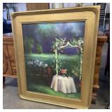 Reproduction of Original Painting Framed Canvas