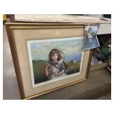 Limited Edition Framed  "March Winds" by