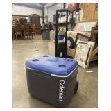 Coleman 60-Quart Performance Wheeled Cooler Blue