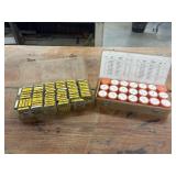 Vintage fuse storage cases, likely used for