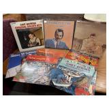 Lot of Vintage Records Slim Whitman, Teen Scene,