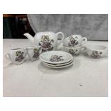 Vintage miniature porcelain child