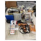 Bundle of sewing items and more. Gorilla glue gun