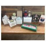 Christmas Ornaments, Glass Balls, Santa Letters,